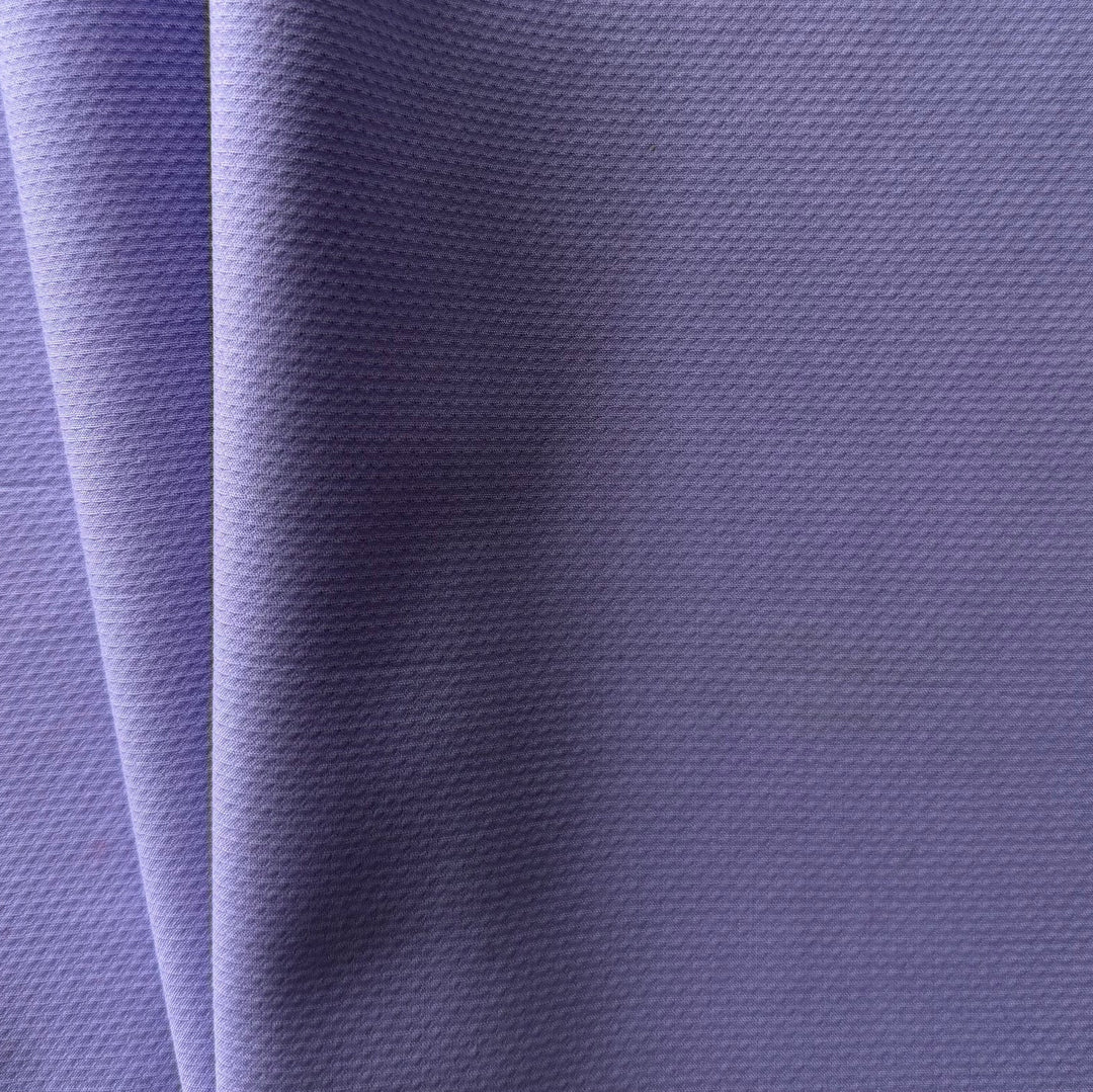 Mid-Weight Lovley Lilac Cotton Pique (Made in Italy)