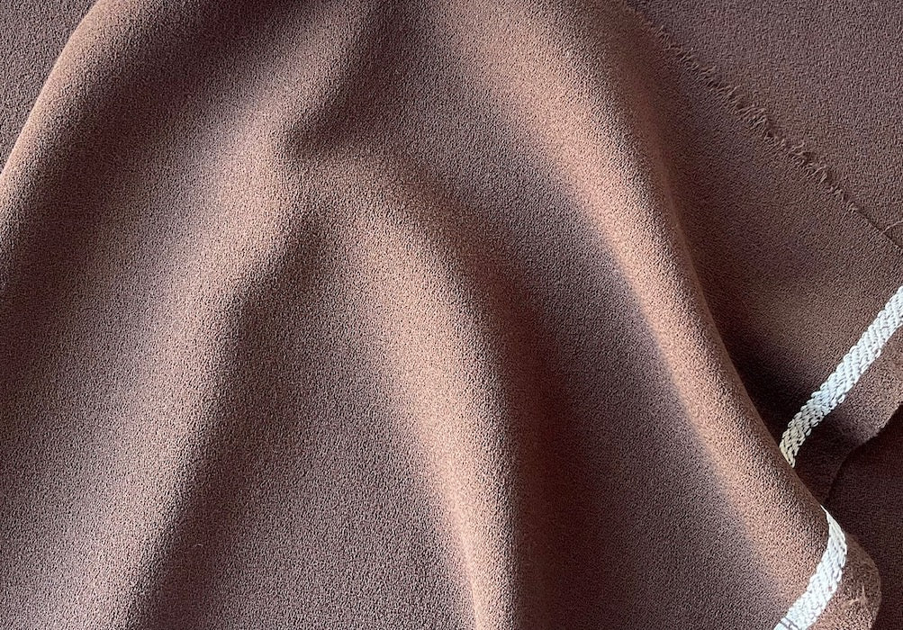 Wool crepe deals