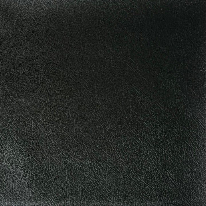 Black Faux Leather Vinyl With Sueded Backing (Made in USA)