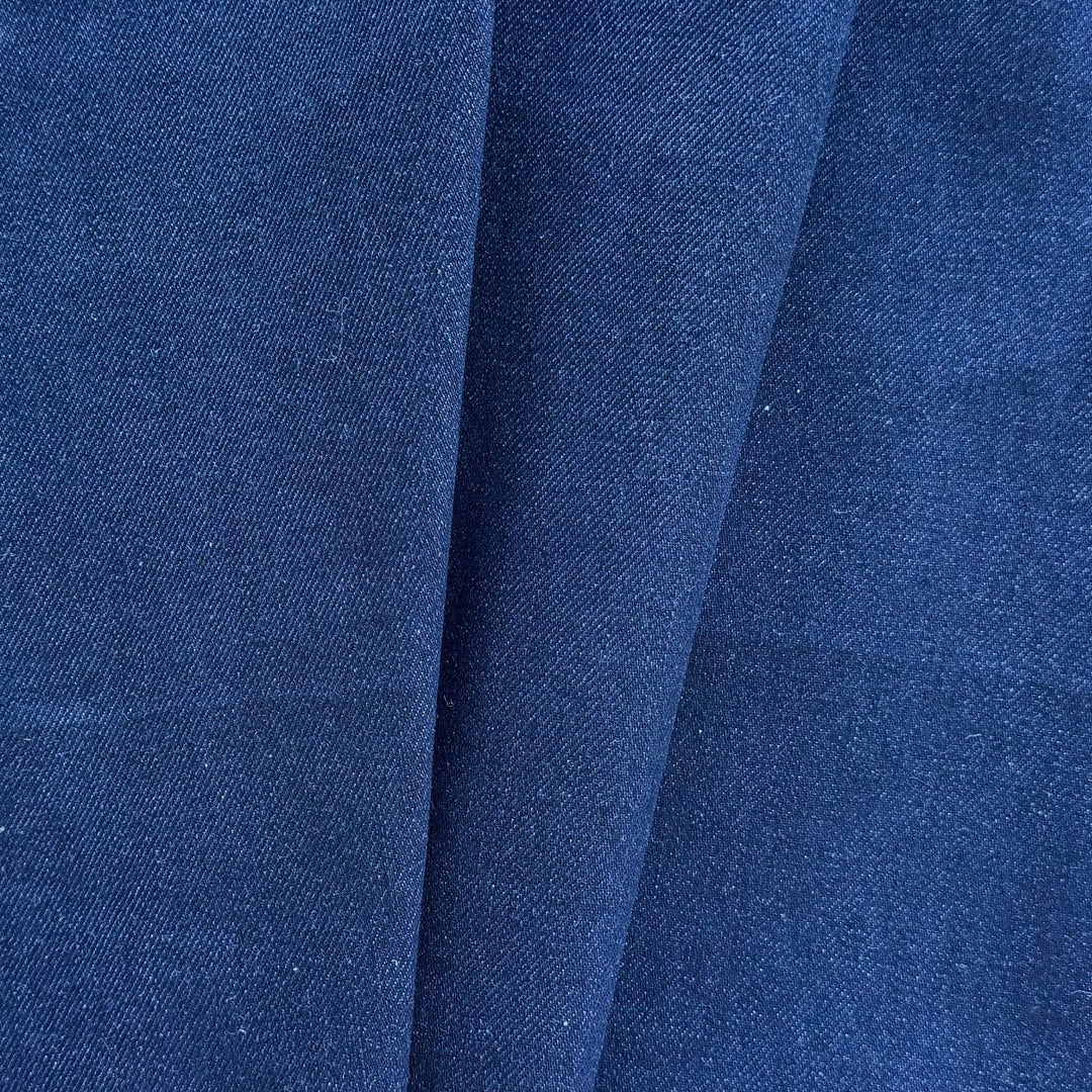 Heavy-Weight 13 oz Classic Indigo Cotton Denim (Made in Italy)