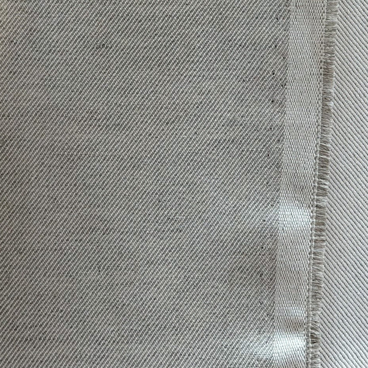 11 oz Natural Oatmeal Cotton Denim Twill (Made in Italy)