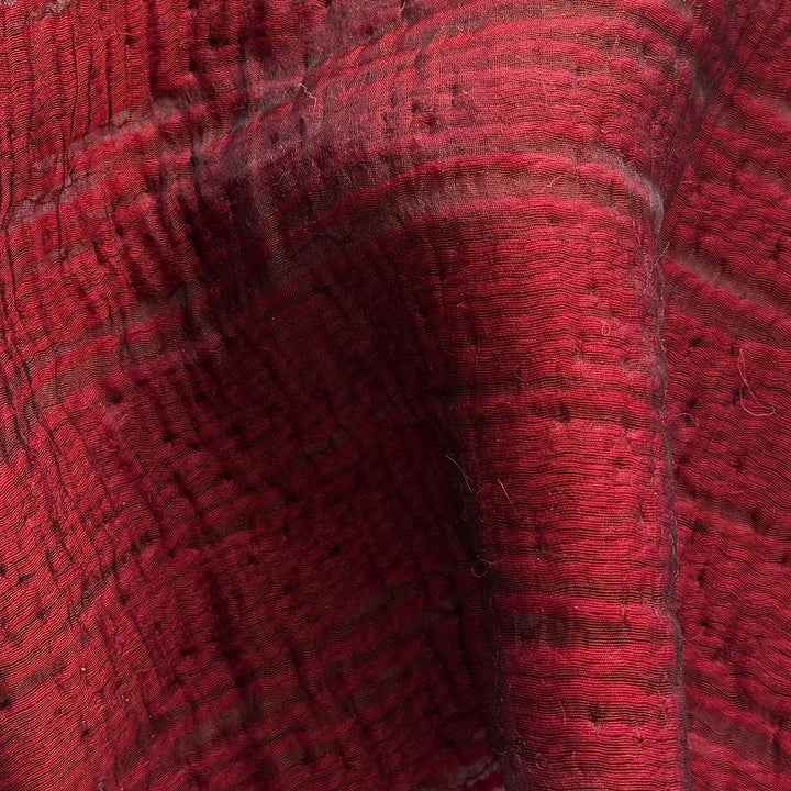 Khaite Lush Cinnabar Open-Weave Wool & Silk Blend (Made in Italy)