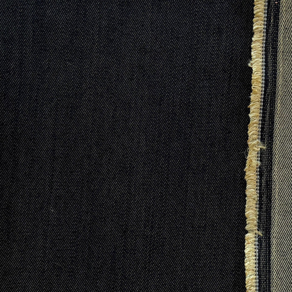 10 oz Black Stretch Cotton Blend Denim (Made in Italy)