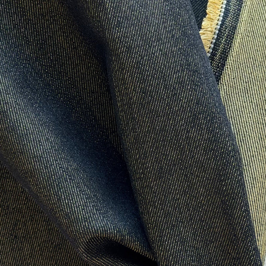 10 oz Black Stretch Cotton Blend Denim (Made in Italy)