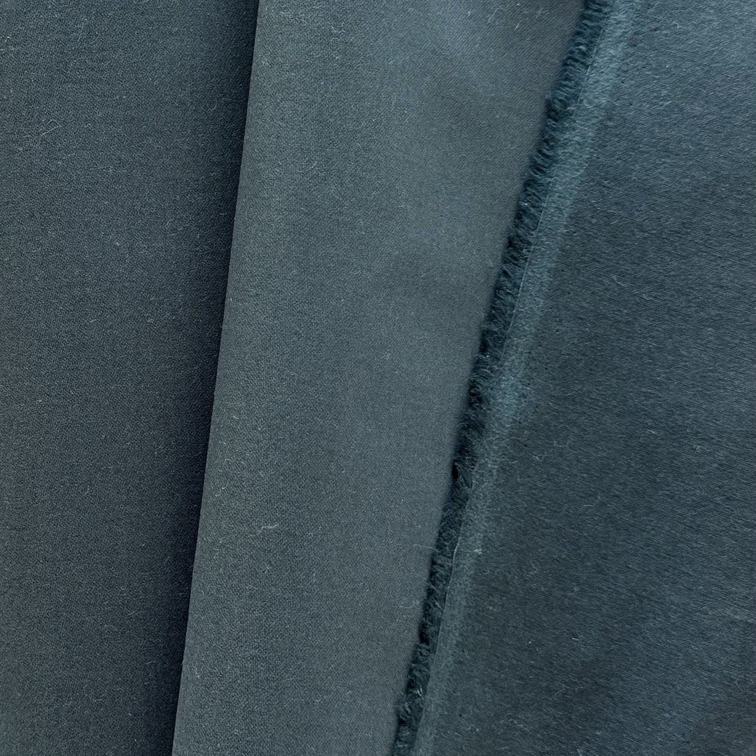 Mid to Heavy-Weight High-End Carbon Grey Cotton Jacketing (Made in Italy)