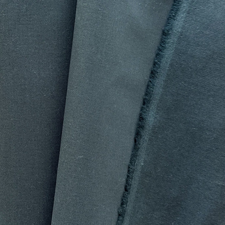 Mid to Heavy-Weight High-End Carbon Grey Cotton Jacketing (Made in Italy)
