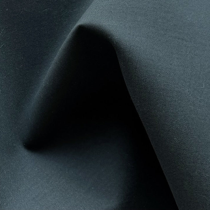 Mid to Heavy-Weight High-End Carbon Grey Cotton Jacketing (Made in Italy)