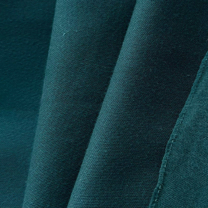 Mid-Weight Spruce Green Soft Cotton Twill (Made in Italy)
