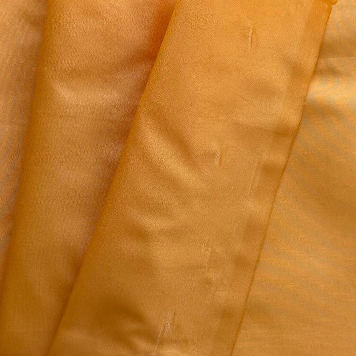 Iridescent Delightful Bumblebee Yellow Silk Taffeta