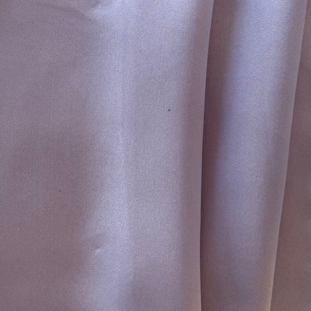 Gleaming Lavender Cloud Silk Satin Charmeuse
