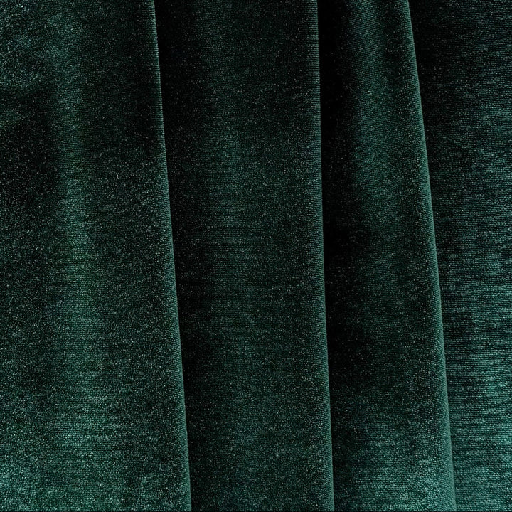 Holiday Hunter Green Stretch Polyester Velvet (Made in USA)