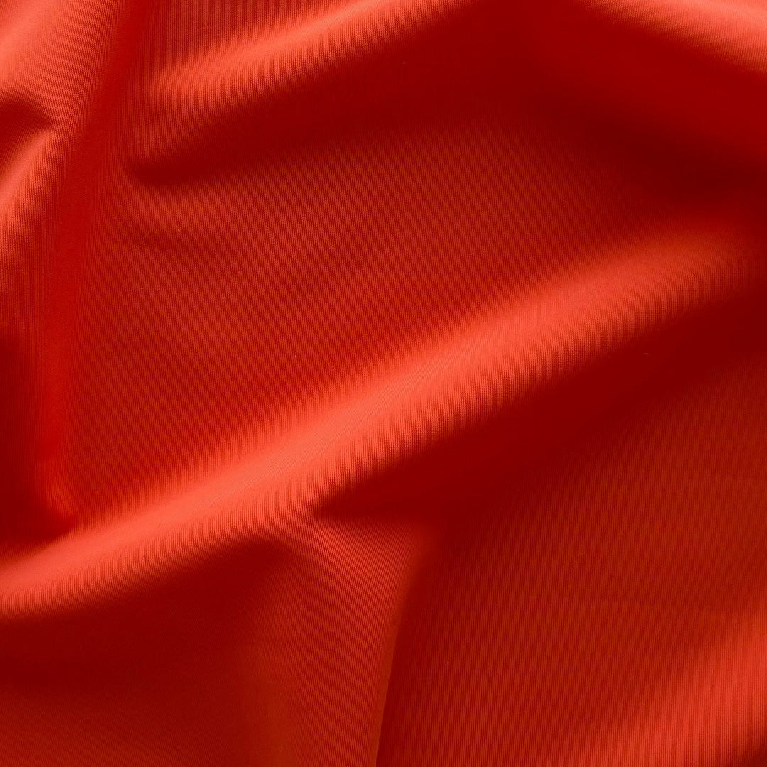 Bright Tiger Orange Nylon Swimsuit Knit