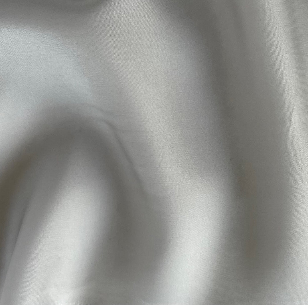 Fog Grey Cupro Rayon Bemberg Twill Lining (Made in Japan)