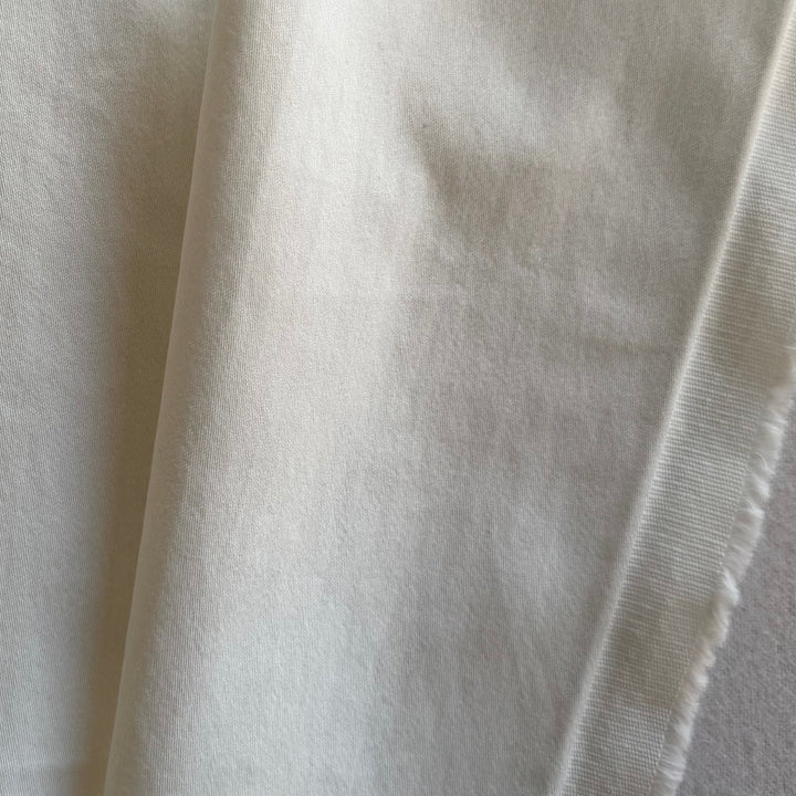Khaite Soft White Cotton Twill (Made in Japan)