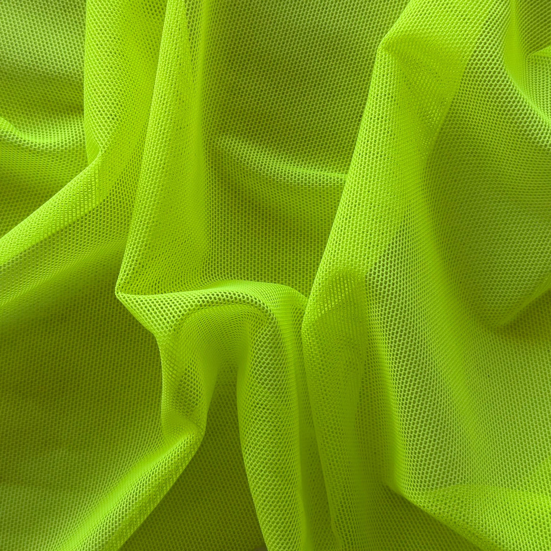 Neon Yellow Stretch Nylon Powernet