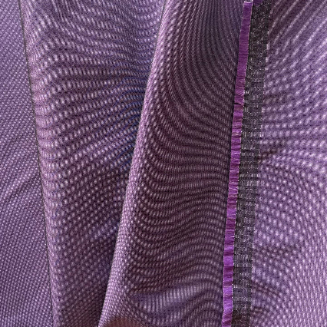 Mid-Weight Orchid Dust Cross-Woven Polyester Taffeta