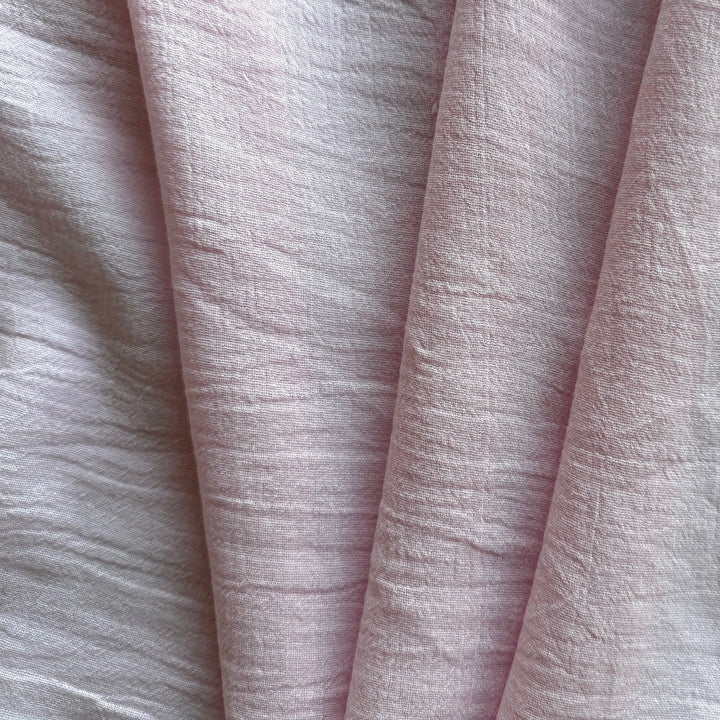 Airy Pink Blush Cotton Gauze