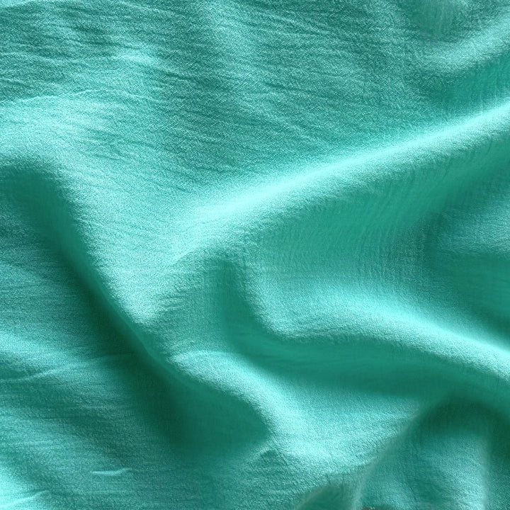 Airy Mint Green Cotton Gauze