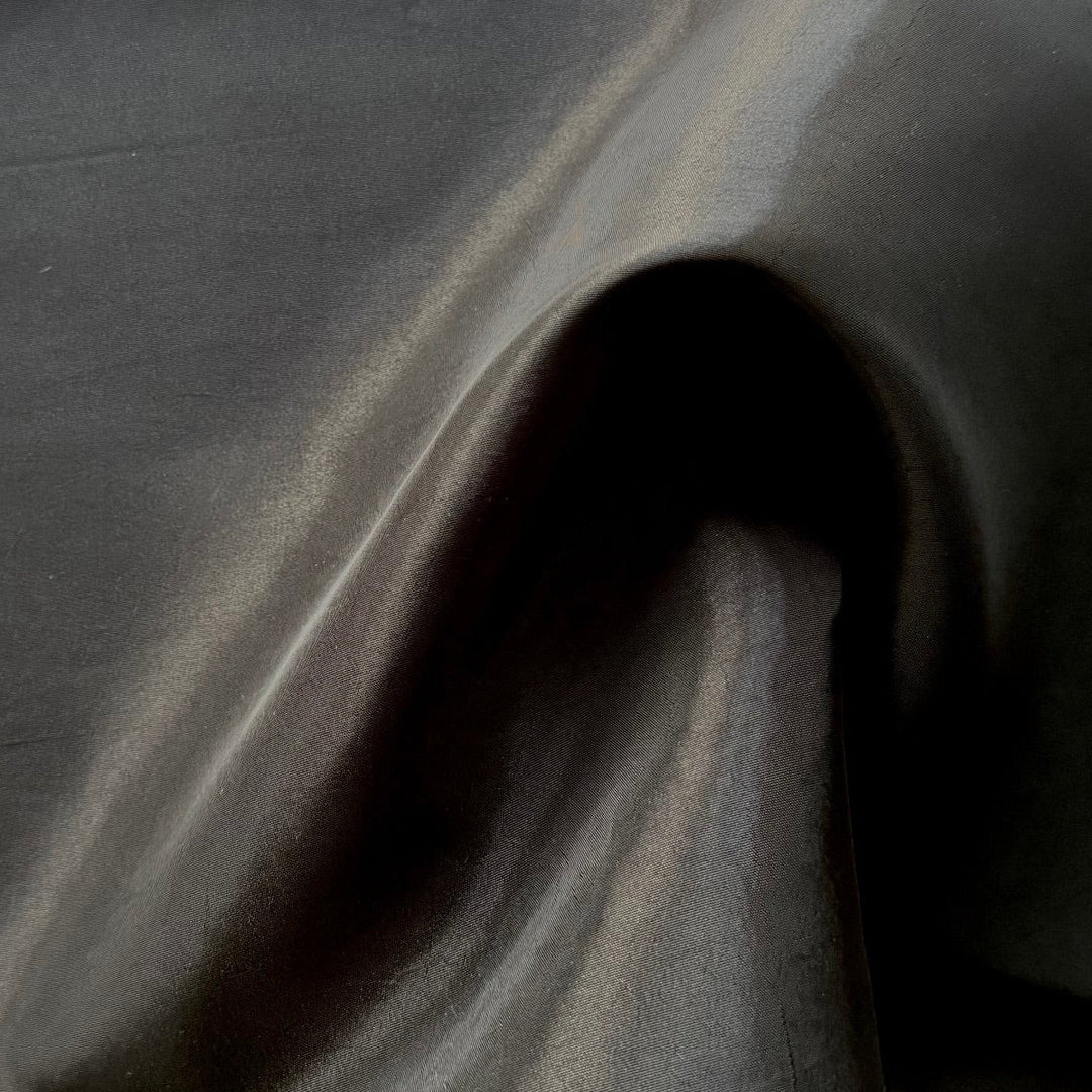 Basic Black Crisp Polyester Taffeta