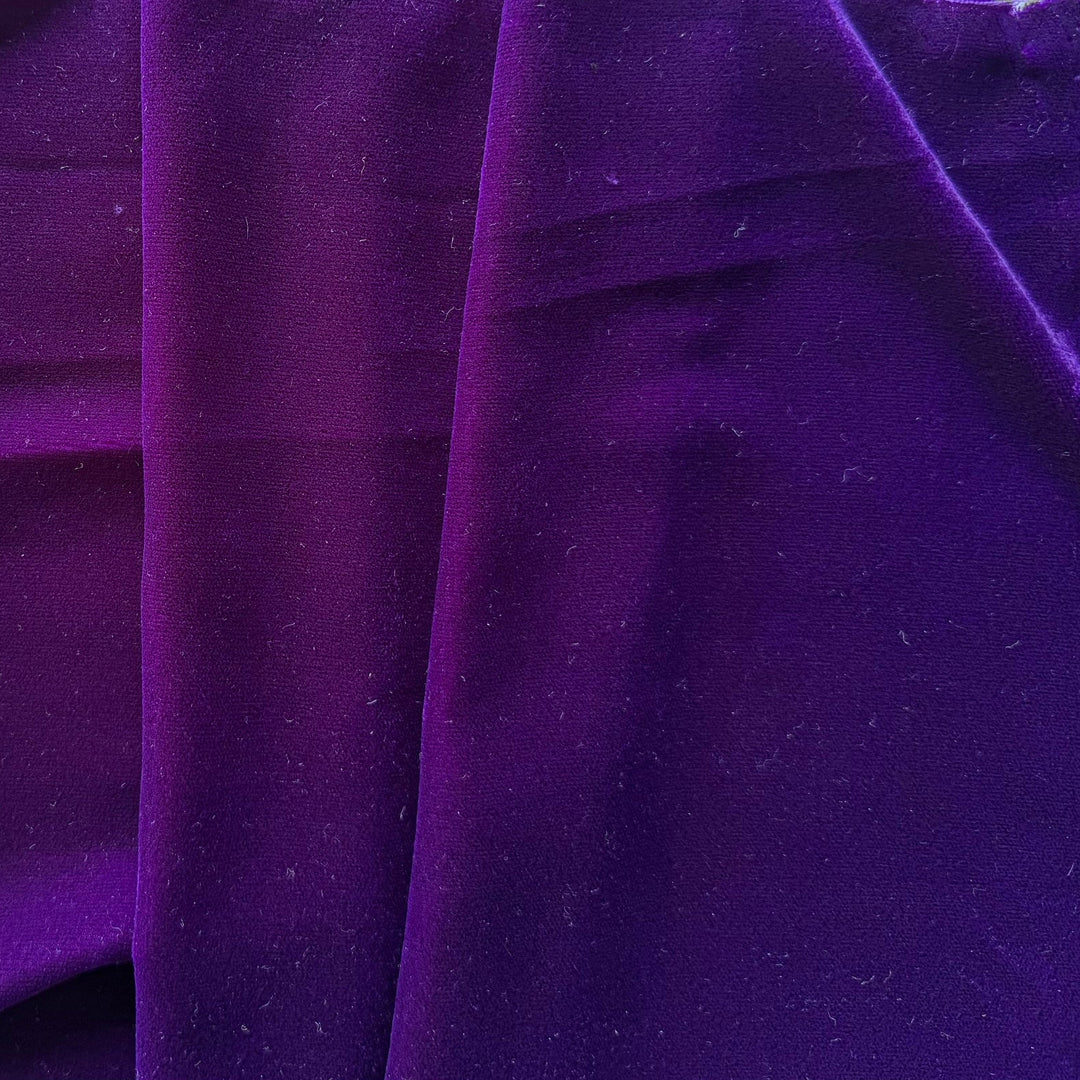 Lighter-Weight Violet Dreams Rayon Blend Velvet