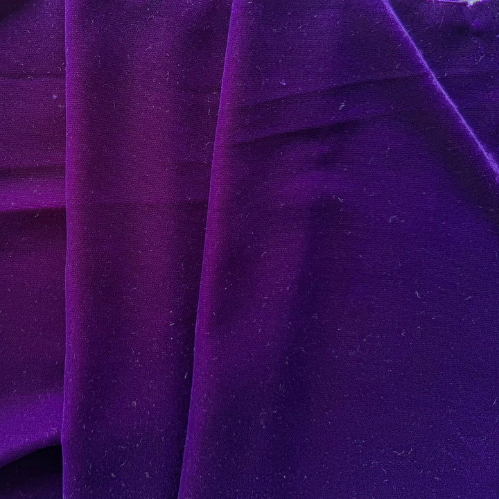 Lighter-Weight Violet Dreams Rayon Blend Velvet