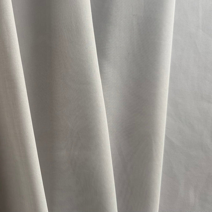 High-End Sheer Platinum Moonlight Cotton Voile (Made in Switzerland)