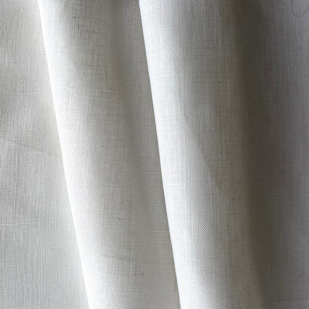 Mid-Weight Summer White Linen (Made in Poland)