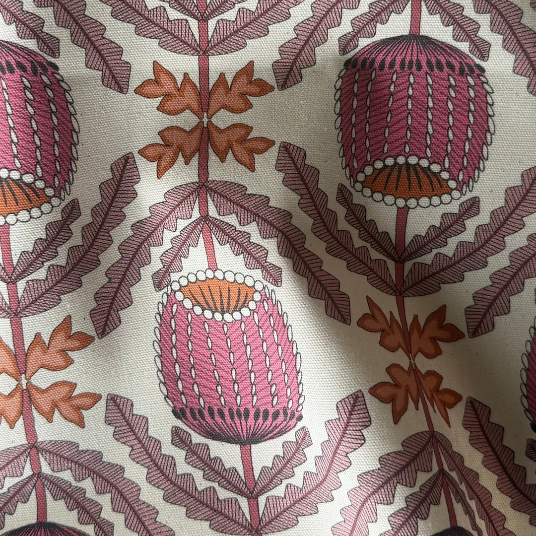 Jambo Thistle Mauve Soft Cotton (Made in Japan)