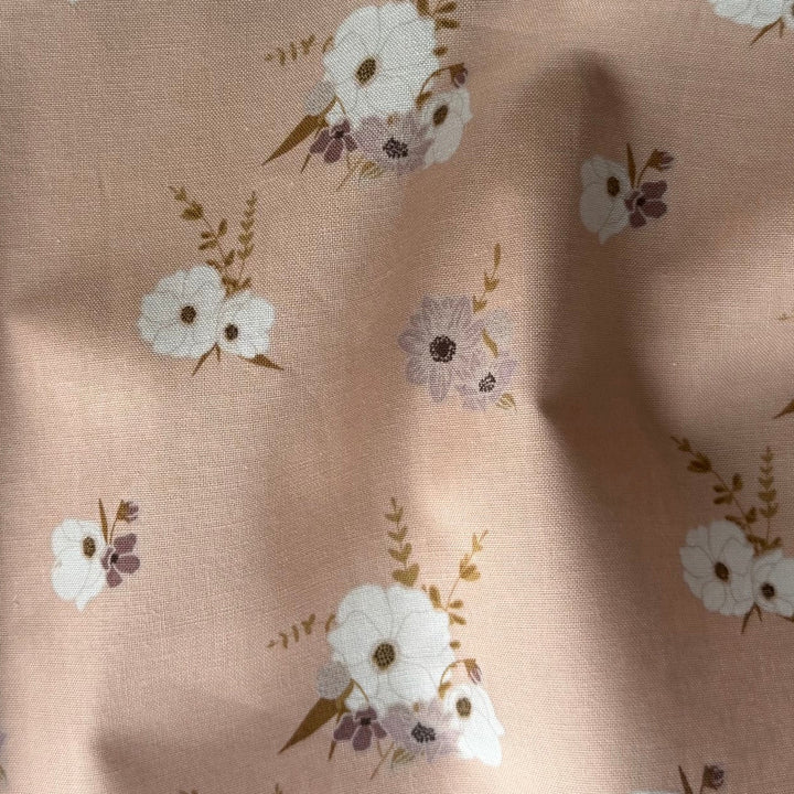 Enchanted Blossoms Tender Pink Soft Cotton (Made in Japan)