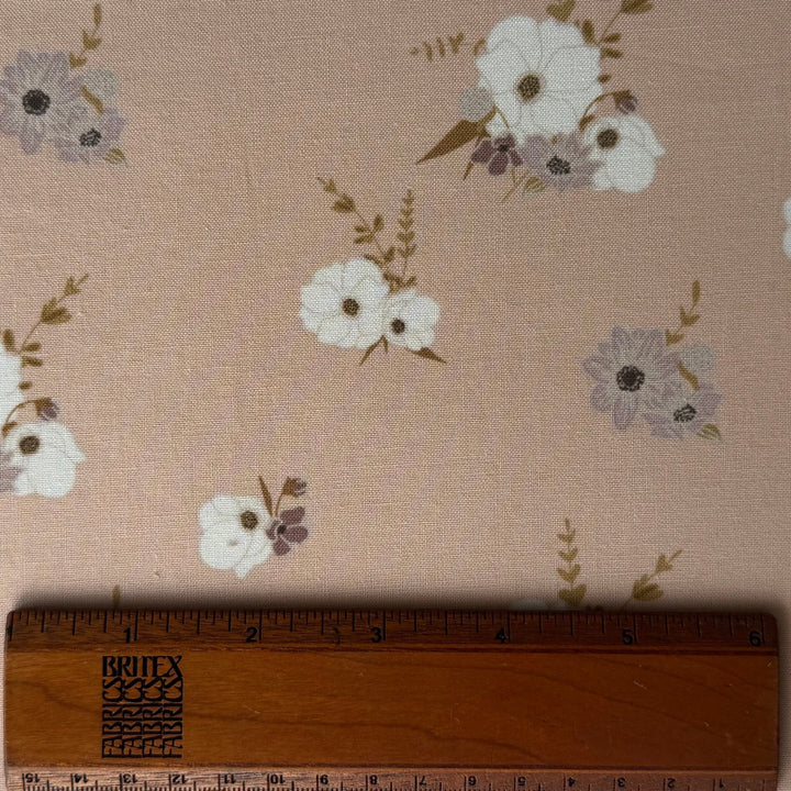 Enchanted Blossoms Tender Pink Soft Cotton (Made in Japan)