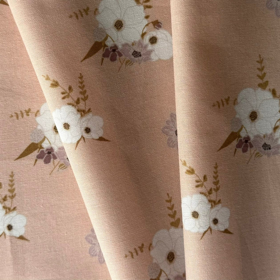 Enchanted Blossoms Tender Pink Soft Cotton (Made in Japan)