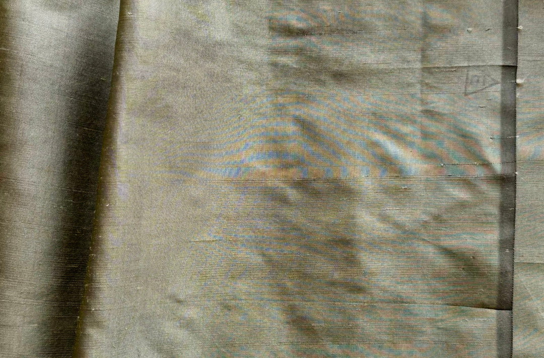 Lighter-Weight Artichoke Silk Dupioni (Made in India)