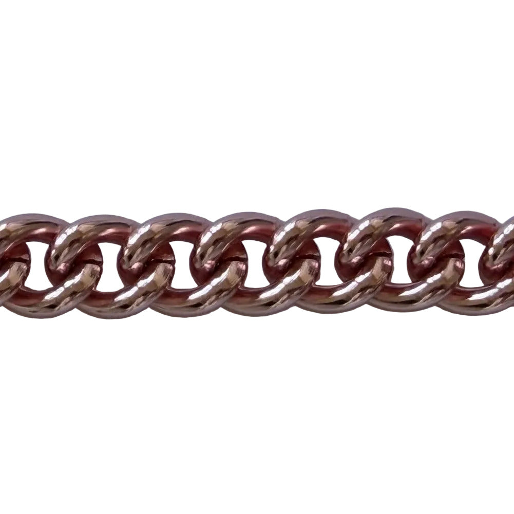 1/2" Designer Lightweight Copper Metal Chain