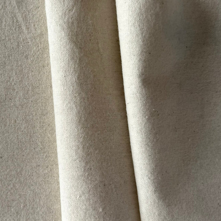 Classic Heavier Flecked Natural Cotton Flannel