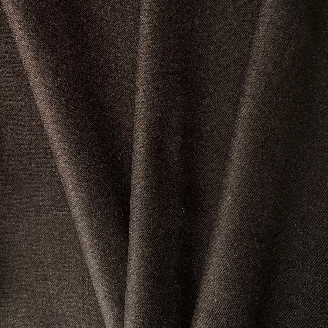 Lighter-Weight Warm Bistro Brown Wool Flannel