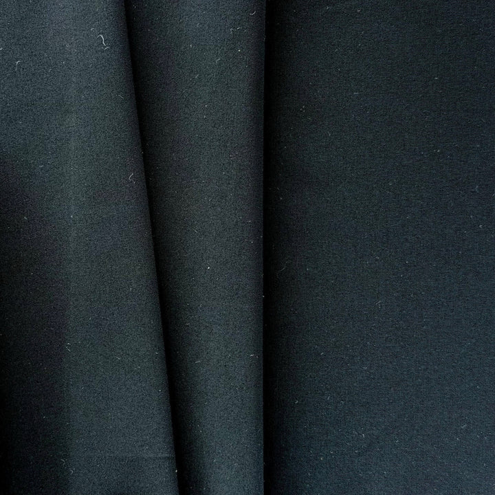 Jet Black Purple Nylon Swimsuit Knit