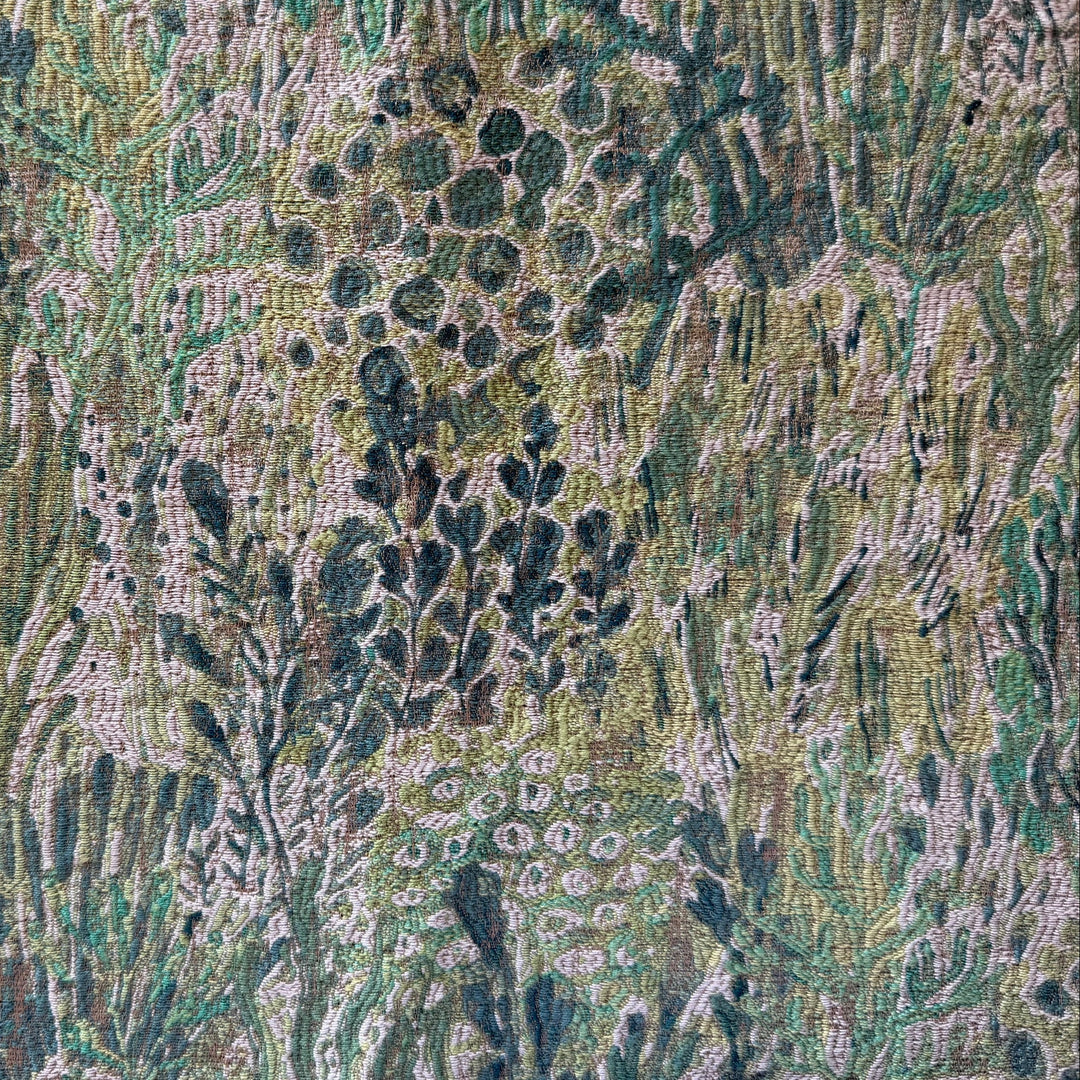 High-End Magical Seaweed Garden Rayon Blend Tapestry (Made in Turkey)
