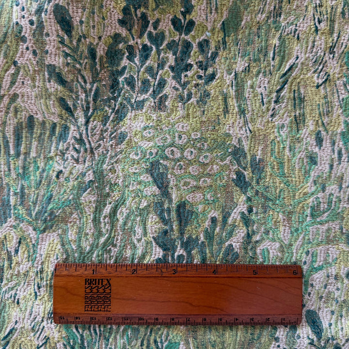 High-End Magical Seaweed Garden Rayon Blend Tapestry (Made in Turkey)