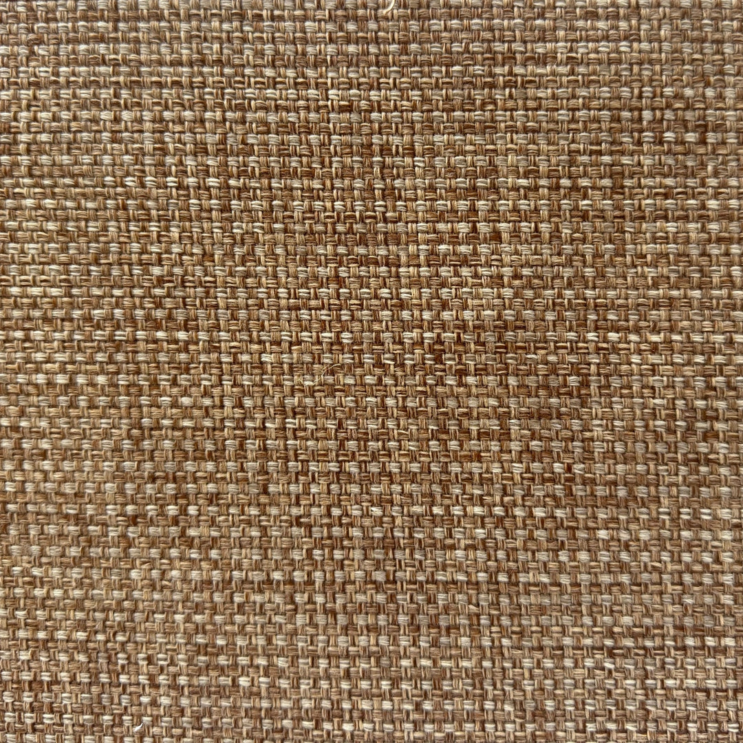 Mid-Weight Shades of Beige Polyester Mock Grasscloth (Made in Turkey)