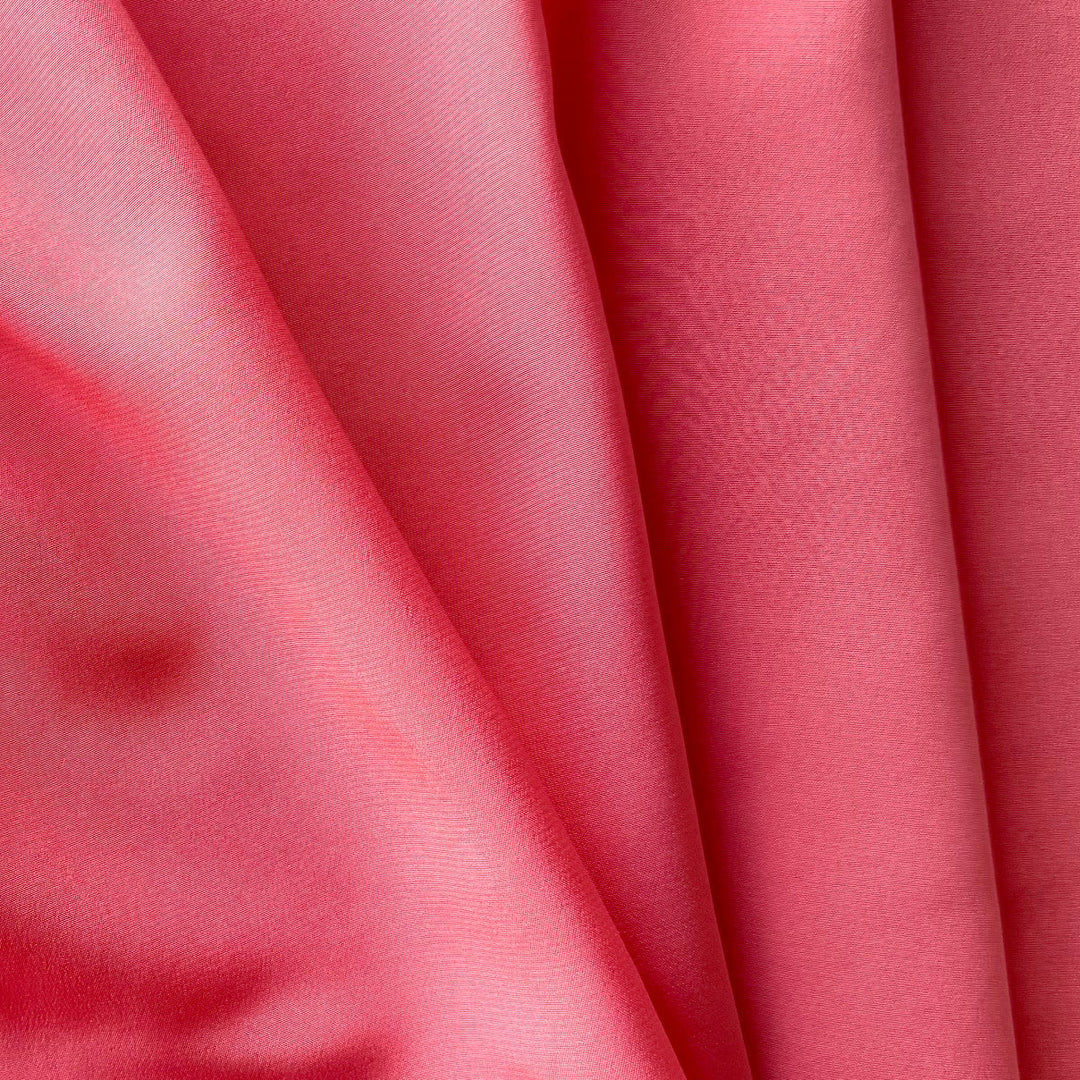 River Salmon Silk Crepe de Chine (Made in Korea)