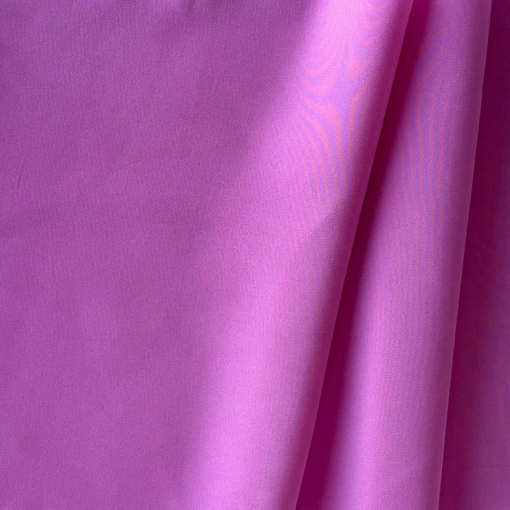 High-End Hyacinth Silk Crepe de Chine (Made in Switzerland)