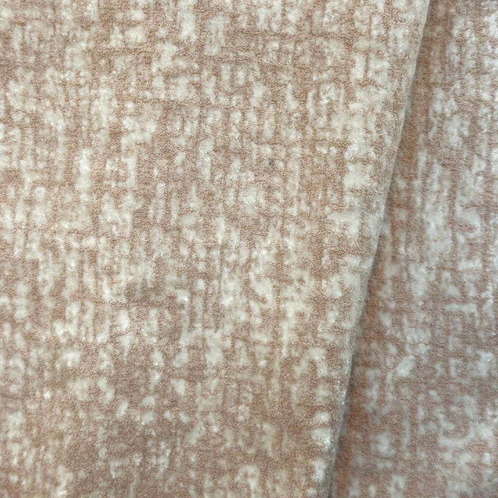 Vintage French Taupe Abstract Clouds Rayon Blend Chenille (Made in Turkey)