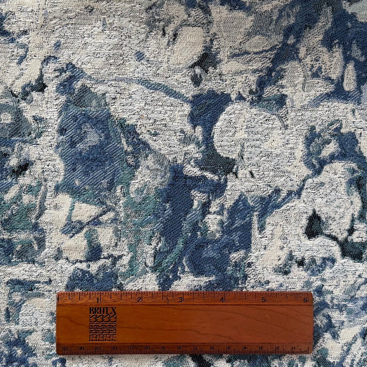 Inky Brushstrokes Rayon Blend Tapestry (Made in Turkey)