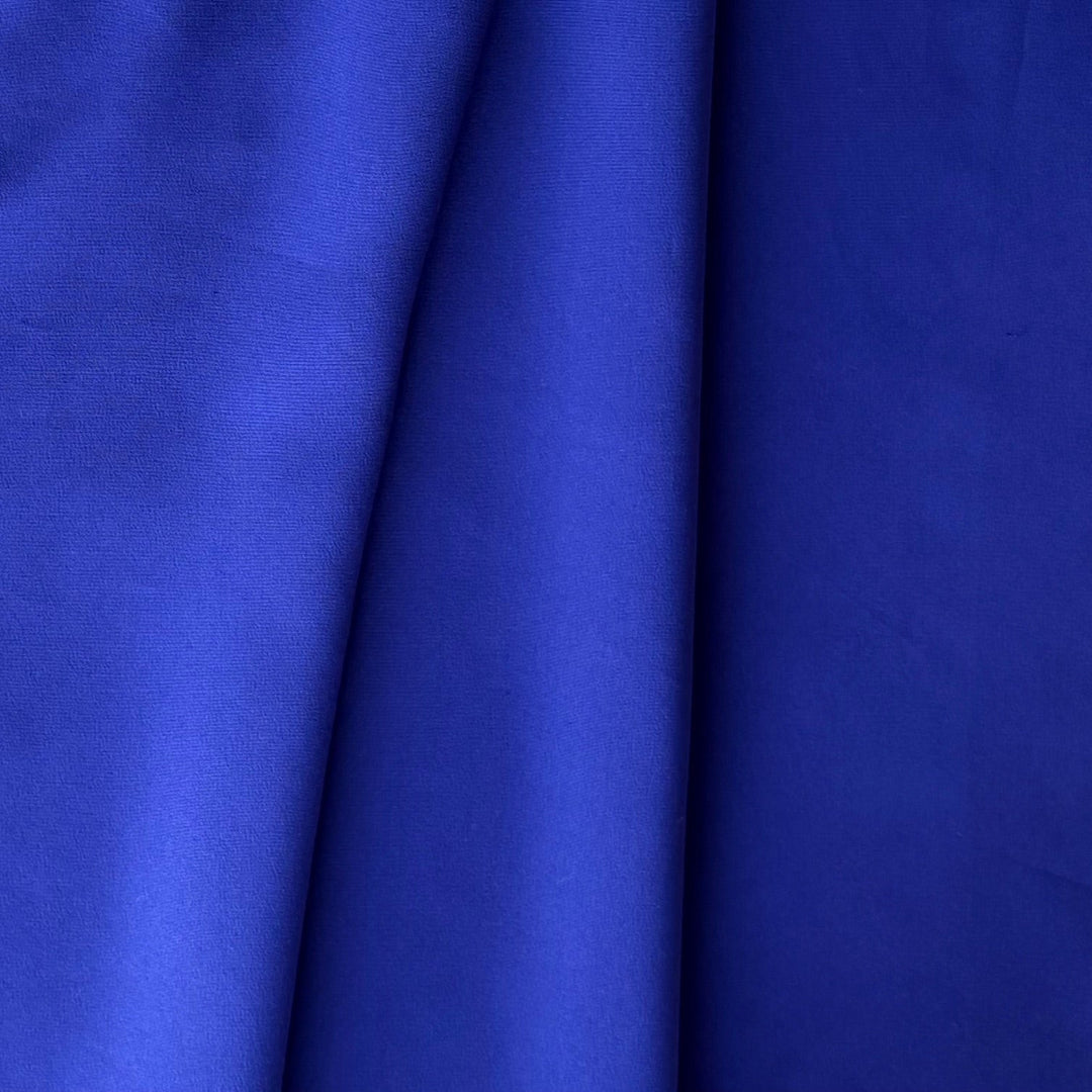 Royal Purple Silk Crepe de Chine (Made in Italy)