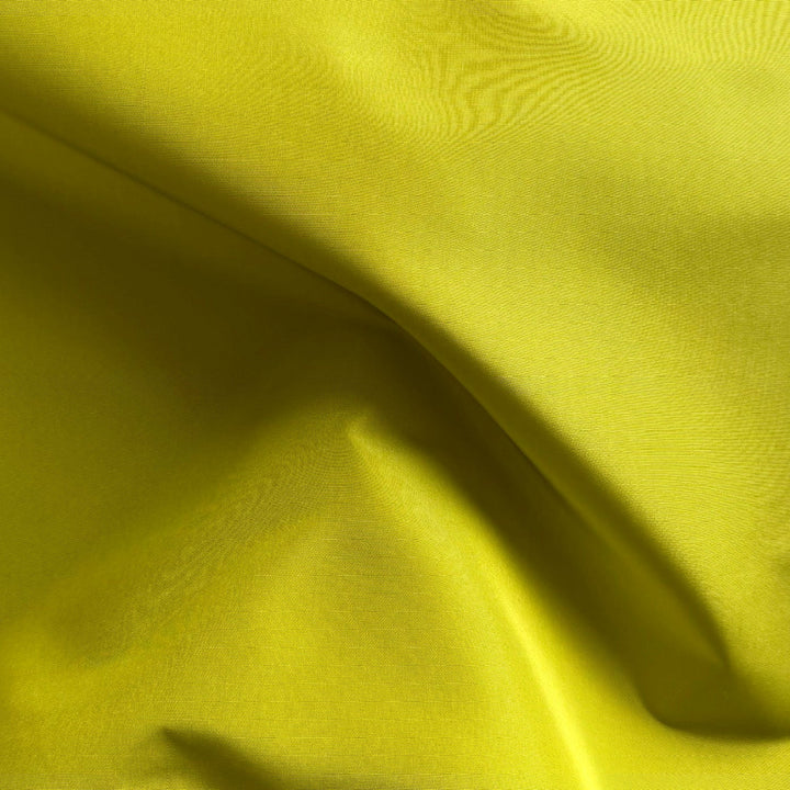 High-End Sophisticated Chartreuse Silk Faille (Made in Italy)