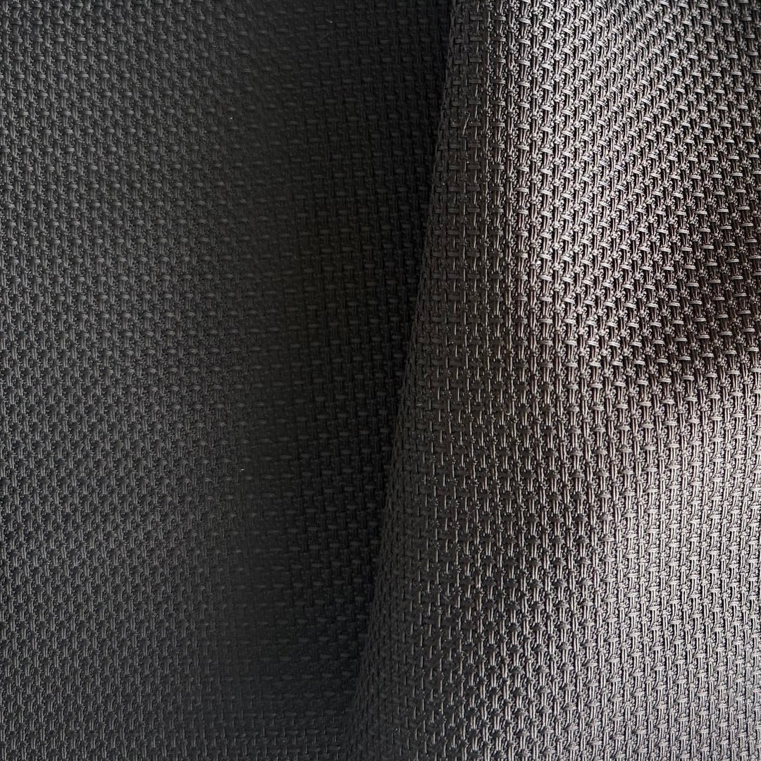 Reversible Black Cotton & Silk Techwear (Made in Italy)
