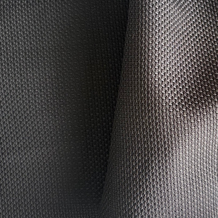 Reversible Black Cotton & Silk Techwear (Made in Italy)
