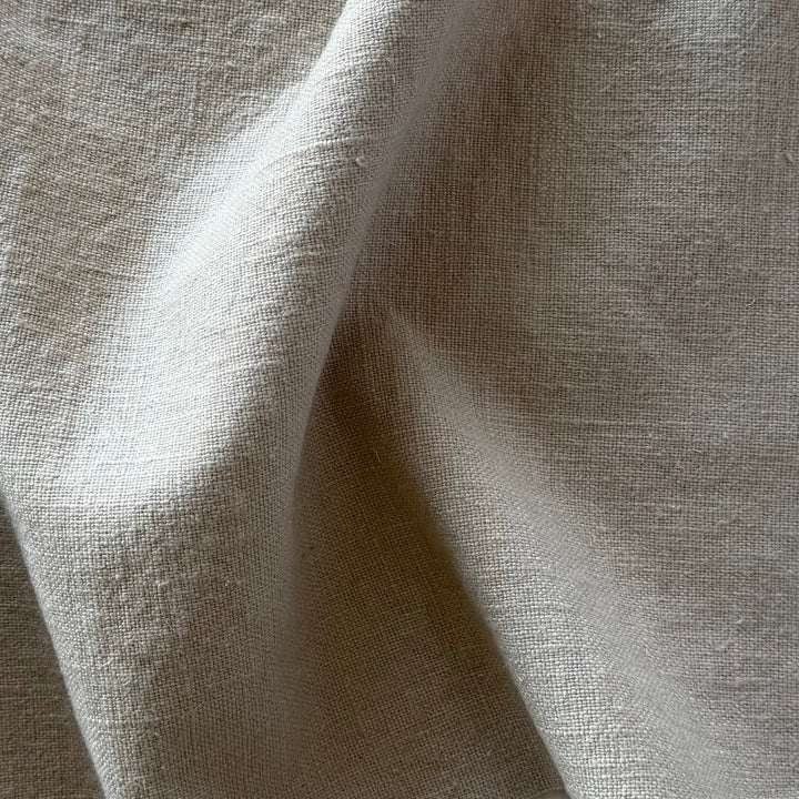 Heavy-Weight Sandstone Rustic Washed Linen (Made in Poland)