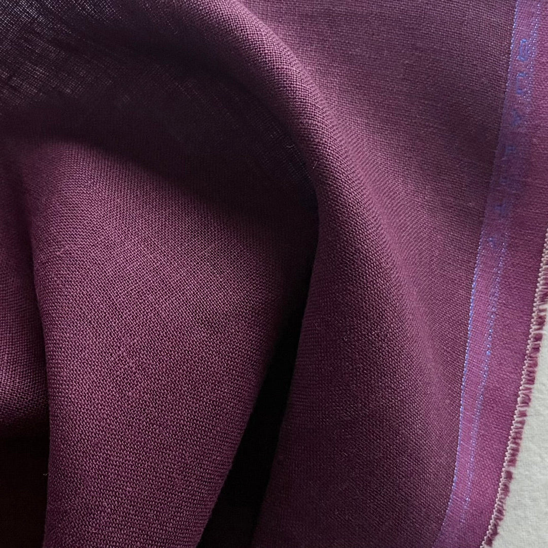 Semi-Sheer Spill The Wine Linen (Made in Italy)