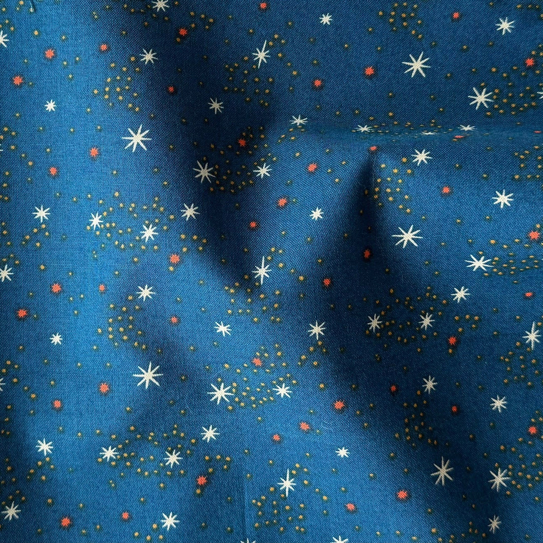 Riverbank Spark Sapphire Quilting Cotton (Made in Japan)